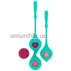 Набор вагинальных шариков Rithual Deva, бирюзовый - Фото №1