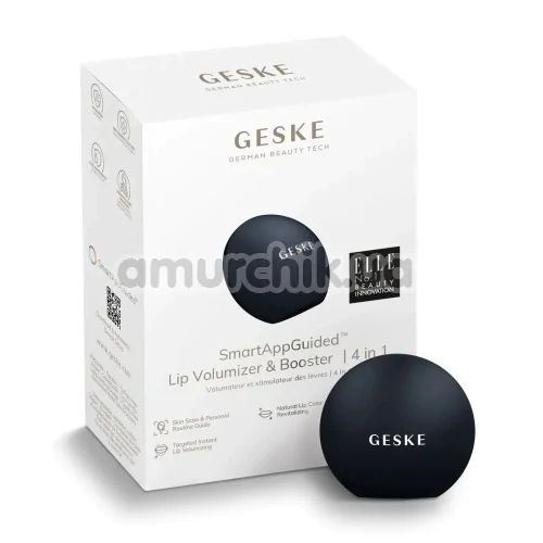 Устройство для увеличения объема губ Geske Lip Volumizer & Booster Small 4 in 1, черное