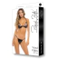 Комплект Vinyl Vibes 2-Piece Bra Set, черный: бюстгальтер + трусики-стринги - Фото №3