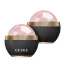 Шариковый массажер для лица Geske Rose Quartz Depuffing Sphere 7 in 1, черно-золотой - Фото №2