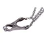 Зажимы для сосков Master Series Affix Triple Chain Nipple Clamps, серебряные - Фото №3