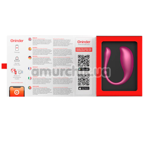 Виброяйцо Oninder Nairobi, розовое