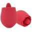 Клиторальный вибратор Sweet Em Rose Massager, красный - Фото №1