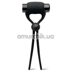 Виброкольцо для члена So Divine Adjustable Vibrating Ring, черное - Фото №1
