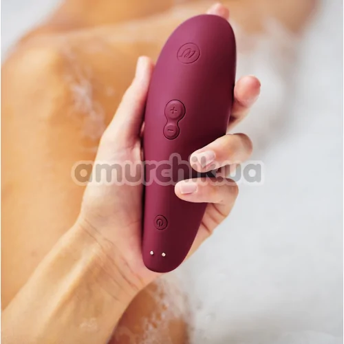 Симулятор орального секса для женщин Womanizer Classic 2, бордовый