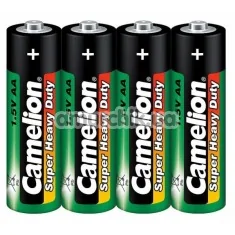 Батарейки Camelion Super Heavy Duty Green AA, 4 шт - Фото №1