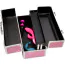 Кейс для хранения секс-игрушек The Toy Chest Lokable Vibrator Case Large, розовый - Фото №6