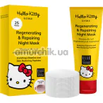 Регенерирующая и восстанавливающая ночная маска для лица Geske Regenerating & Repairing Night Mask, 50 мл - Hello Kitty Oval - Фото №1