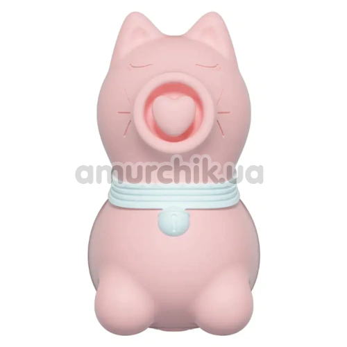 Клиторальный вибратор с пульсацией Univibe Sexy Kitty, розовый