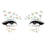 Прикраса для обличчя Leg Avenue Celeste Glow in the Dark Face Jewels Sticker, світиться в темряві - Фото №1