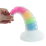 Фаллоимитатор Creature Cocks Uni-Glow Glow-in-the-Dark Rainbow Silicone Dildo, разноцветный - Фото №9