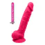 Фалоімітатор Real Love Premium Silicone Dildo 7 з мошонкою, рожевий - Фото №5