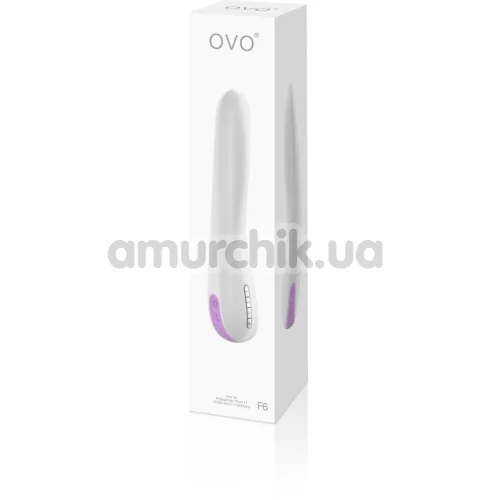 Вибратор OVO F6, белый