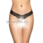 Трусики-стрінги жіночі Tongs 2491, чорні - Фото №1