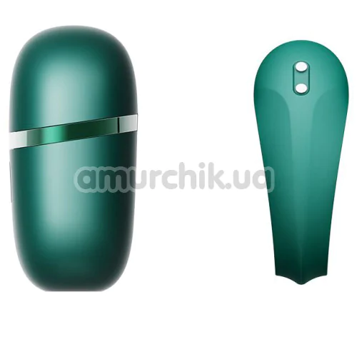 Виброкольцо для члена Zalo Apis, зеленое