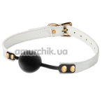 Кляп Blaze Elite Ball Gag, черно-белый - Фото №1