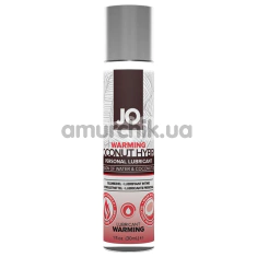 Лубрикант JO Silicone Free Hybrid Personal Lubricant Warming із зігрівальним ефектом - кокос, 30 мл - Фото №1
