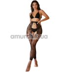 Колготки Star Night Open Lace Tights Leggings, черные - Фото №1