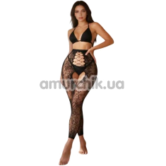 Колготки Star Night Open Lace Tights Leggings, чорні - Фото №1