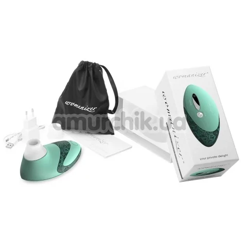 Симулятор орального сексу для жінок Womanizer W500 Pro, зелений