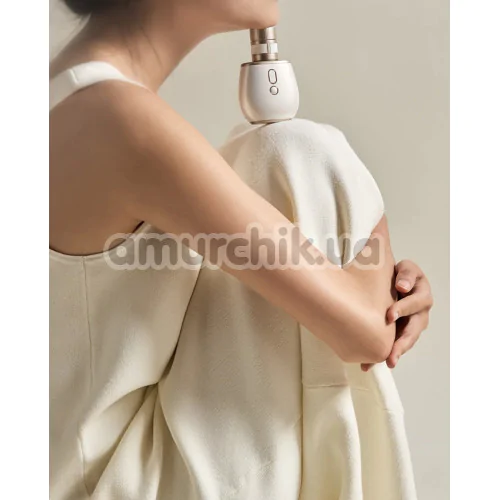 Симулятор орального сексу для жінок з електростимуляцією BeYourLover Aromia, білий
