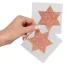 Украшения для сосков Cottelli Collection Titty Sticker Star Big Copper, золотые - Фото №3