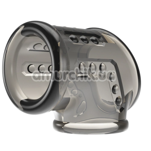 Насадка на пеніс Pretty Love Penis Sleeve Orhan, сіра - Фото №1