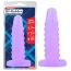 Анальная пробка Hi-Rubber Chubby Anal Plug, фиолетовая - Фото №6