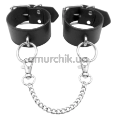 Фіксатори для рук Art of Sex Giaconda Faux Leather, чорні - Фото №1