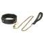Ошейник с поводком Liebe Seele Samurai Collar And Leash, черный - Фото №1