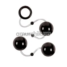 Анальные шарики Renegade Pleasure Balls, черные - Фото №1
