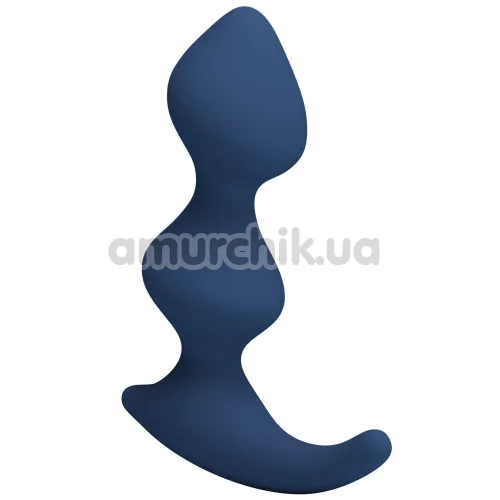 Стимулятор простати MR Play David Silicone Prostate Massager, синій