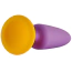 Анальна пробка Love Signal Bounce Buddy Medium, фіолетово-жовта - Фото №2