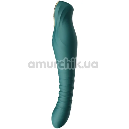 Вибратор для точки G Zalo King Vibrating Thruster, зеленый