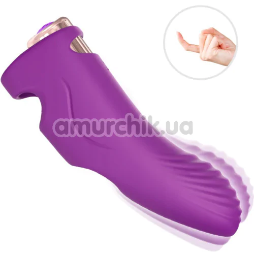 Вибратор на палец Finger Vibrator Aurora, фиолетовый