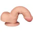 Фаллоимитатор Sliding-Skin Dual Layer Dong 7 с закрытой головкой, телесный - Фото №10