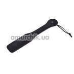 Шльопалка Fetish Love Soft Cover Paddle, чорна - Фото №1