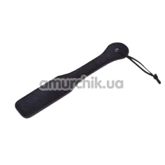 Шльопалка Fetish Love Soft Cover Paddle, чорна - Фото №1