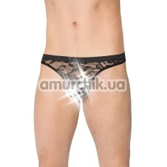 Трусы-стринги мужские Mens Briefs 4523, черные - Фото №1