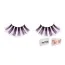 Вії Pink-Black Glitter Eyelashes (модель 519) - Фото №2