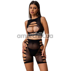 Комплект JSY Sexy Lingerie WW7172, чорний:  топ + шорти - Фото №1