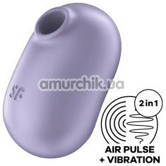 Симулятор орального сексу для жінок з вібрацією Satisfyer Pro To Go 2, фіолетовий - Фото №1