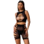 Комплект JSY Sexy Lingerie WW7172, черный: топ + шорты - Фото №1