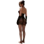 Платье Star Night Tiny Net Mini Dress, черное - Фото №4