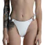 Трусики Feral Feelings String Bikini Leather, белые - Фото №2
