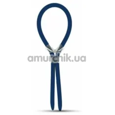 Ерекційне кільце Hombre Comfort Fit Silicone, синє - Фото №1