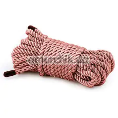 Мотузка Bondage Couture Rope 7.6m, рожева - Фото №1