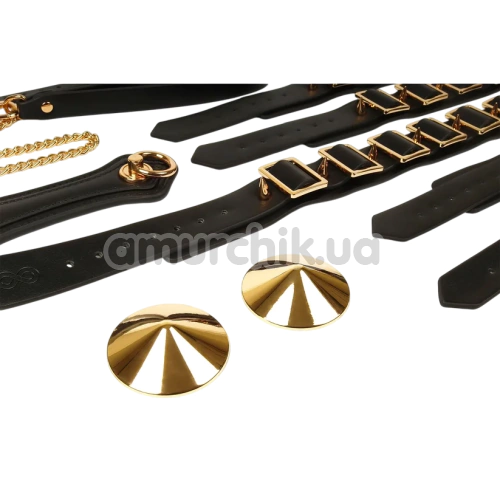 Бондажный набор Taboom Desires Masterpiece Bondage Case 11 PCS, черный