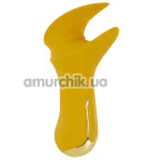 Мастурбатор з вібрацією Your New Favourite Penis Vibrator, жовтий - Фото №1