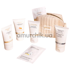 Набір інтимних засобів YESforLOV My Delight Kit в бежевій косметичці - Фото №1